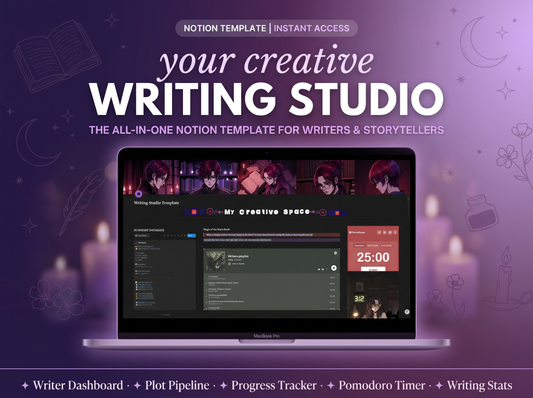 Notion Novel Writing Template